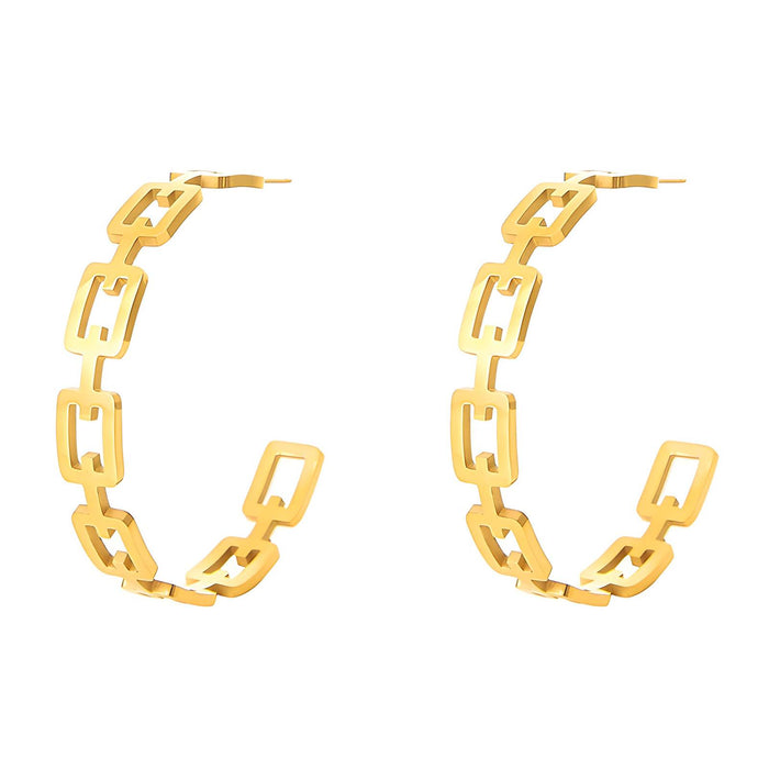 Serena Hoops Earring