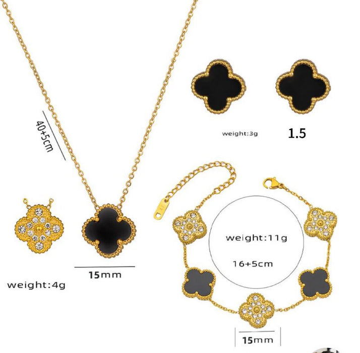 Michelle Necklace, Earrings & Bracelet Set – Icons Collection