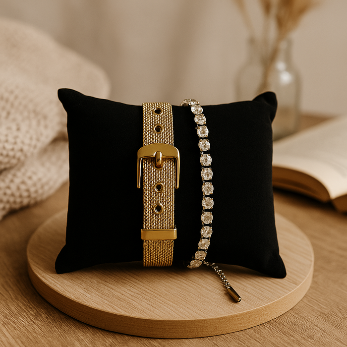 Edith 2x Bracelet Stack – Icons Collection