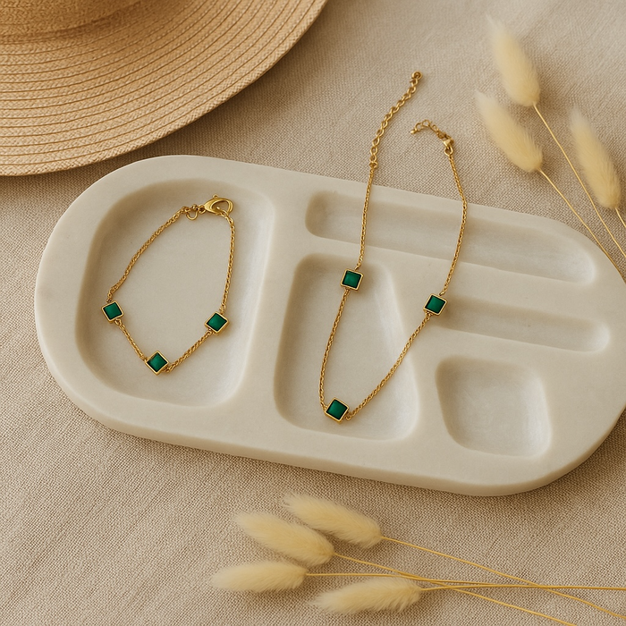 Coco Bracelet, Necklace & Ring Set – Icons Collection